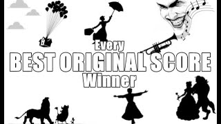 Every Best Original Score Oscar winner (1934 - 2022)