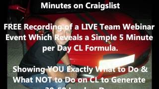 How to Get 30 to 50 Leads a Day in 5 Minutes on Craigslist