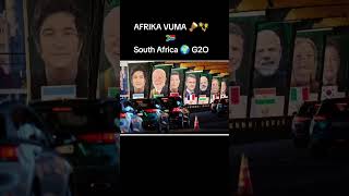 Afrika Vuma  G20 Summit rainym gg20summit southafrica rainym africalove