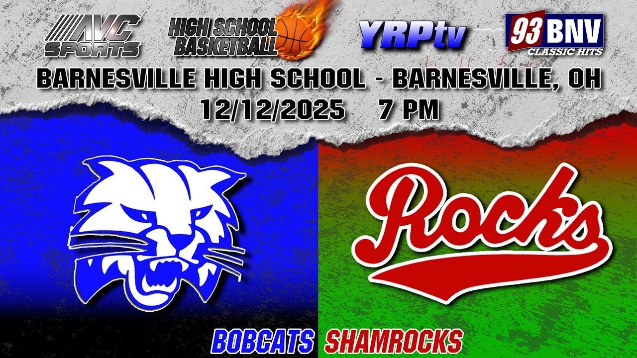 Cambridge Bobcats vs Barnesville Shamrocks HS Basketball 12.12.2025