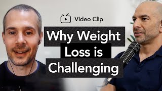 Why maintaining weight loss is so challenging | Peter Attia, M.D. & Stephan Guyenet, Ph.D.