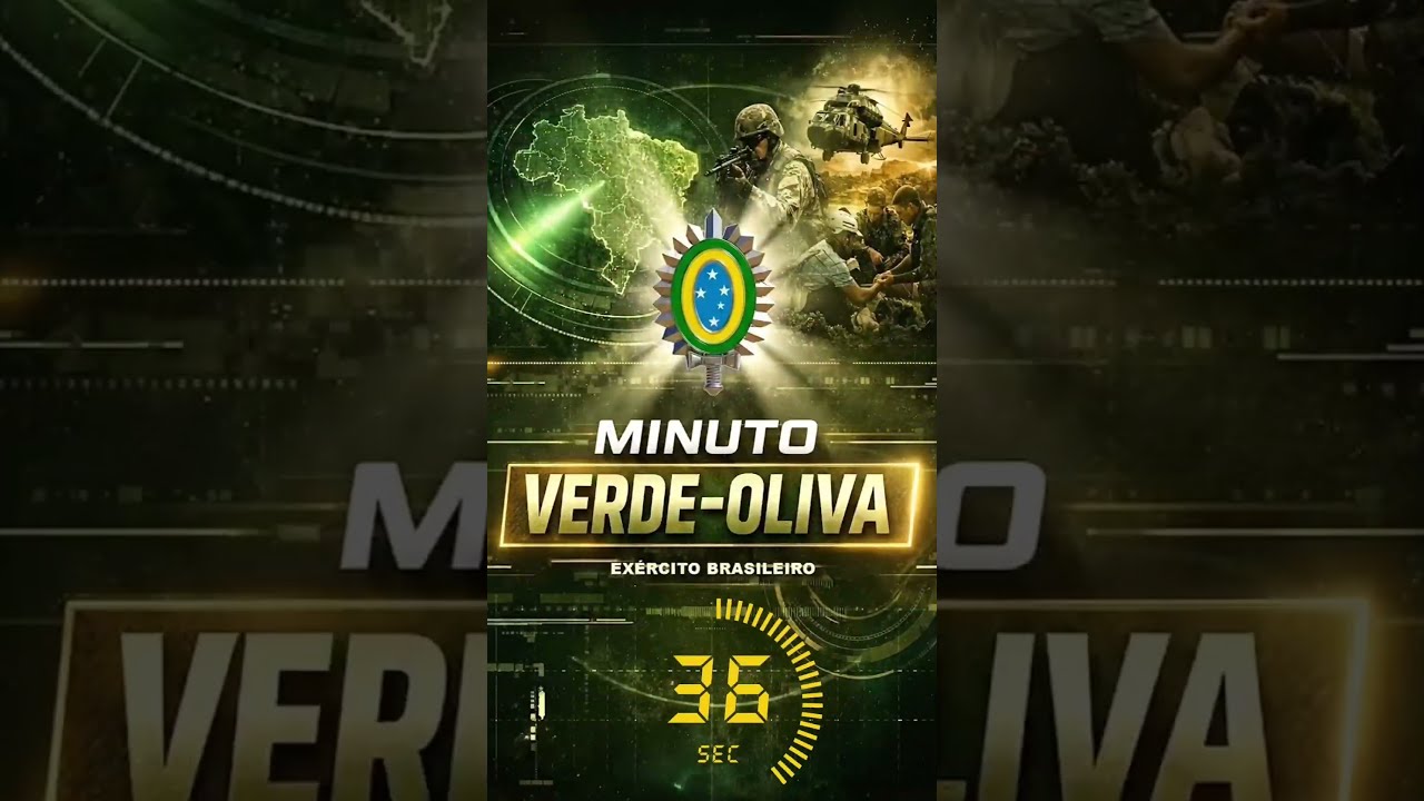 CONFIRA OS DESTAQUES DA SEMANA NO MINUTO VERDE-OLIVA! 🇧🇷⚡
