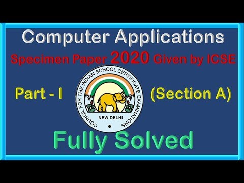 #76 ICSE Computer