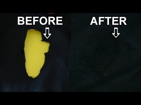 How to repair a huge t-shirt hole | Darning Technique