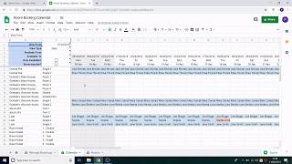 Booking System | Google Sheets & JavaScript
