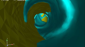 Visualization of slug flow in pipeline