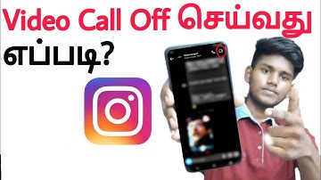 how to off video call in instagram in tamil / how to remove video call option in instagram in tamil