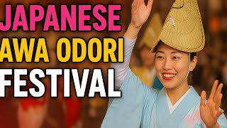 🏮Night Of 10,000 Dancers Unseen Japan 🇯🇵: Awa Odori Festival Resimi