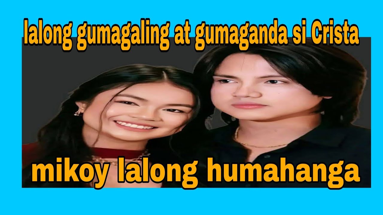 Grabe galing ni Crista..