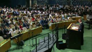 UNIS graduation ceremony 2016 in the United Nations General Assembly Hall