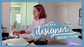 The ups and downs of working on a rebrand | Life as a designer vlog