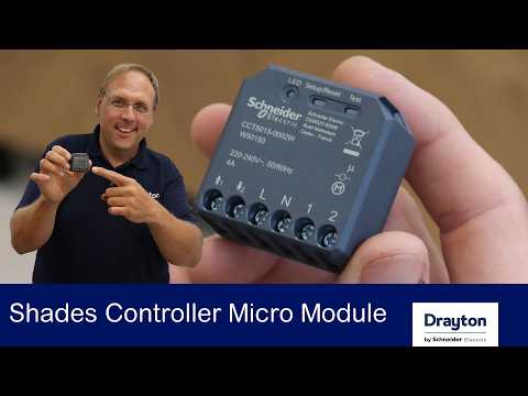 Wiser Shades Controller Micro Module | Features & Benefits Explained