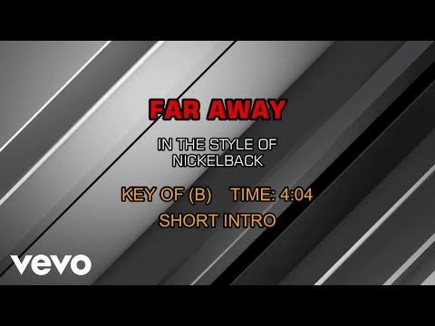 Nickelback - Far Away (karaoke)