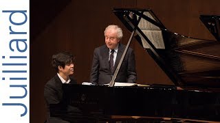 Jun Hwi Cho: Schubert's Impromptu Op. 142, No. 3 | Juilliard Sir András Schiff Piano Master Class