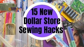 15 More Dollar Store Sewing Hacks: What I found at the Dollarama that can be used when sewing.