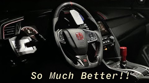 Big Turbo Civic get a Carbon Fiber Steering Wheel!! | Ultimate Motorsports