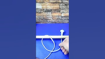 Make sure to remember this trick! How to easily pull the plug if the cord is tangled? #Shorts