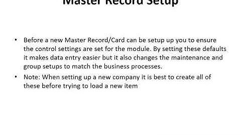 Triumph Implementing a new company