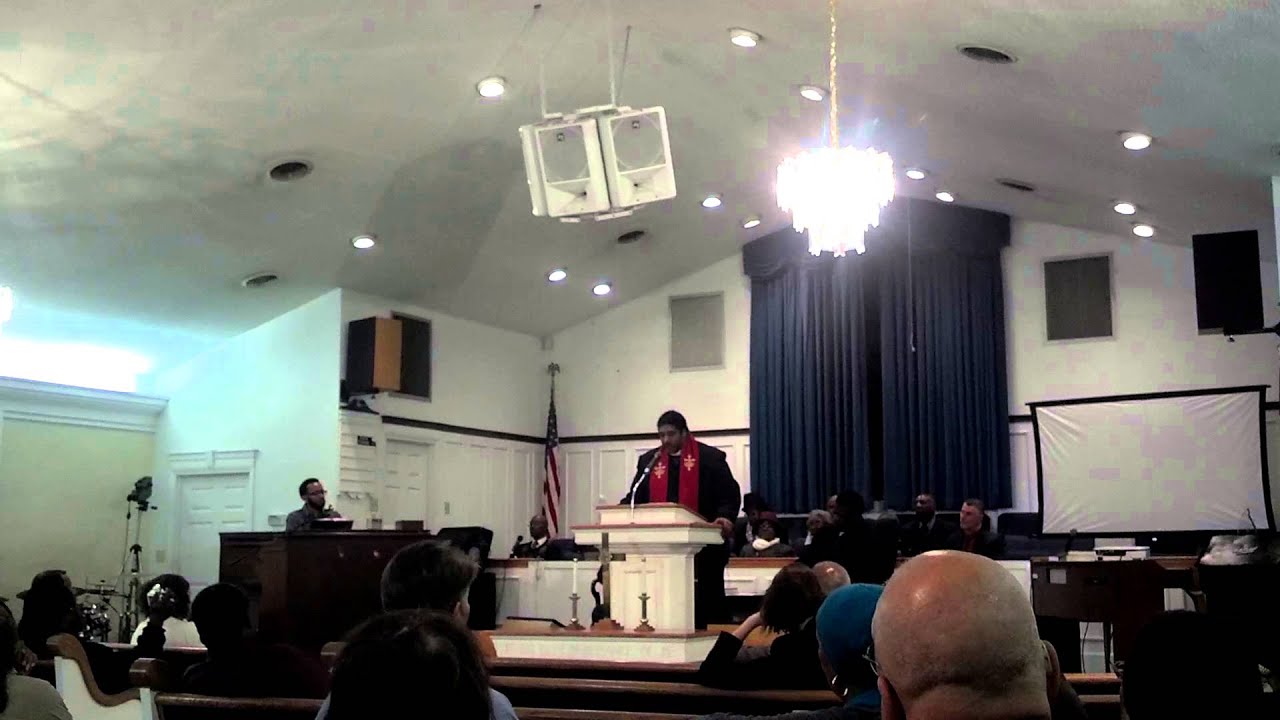Rev. Barber in Burlington, NC on the Moral March statewide tour, 1.23.