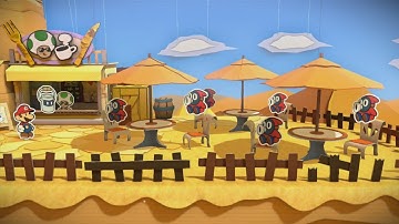 Paper Mario Color Splash - Gameplay Walkthrough Part 32