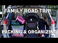 ROAD TRIP WITH KIDS Packing & Organization Tips // Best Road Trip Hacks for Moms!