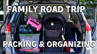 ROAD TRIP WITH KIDS Packing & Organization Tips // Best Road Trip Hacks for Moms!