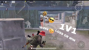 PRO TDM PLAYER AGAINST 1V1 40FPS VS 60FPS✔️