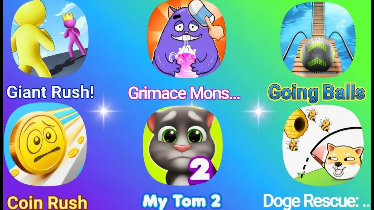 Это самая крутая детская игра всех времен? - Grimace Monster, Coin Rush, Minecraft