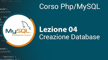 PHP/MYSQL Tutorial Italiano 04 - Creazione Database