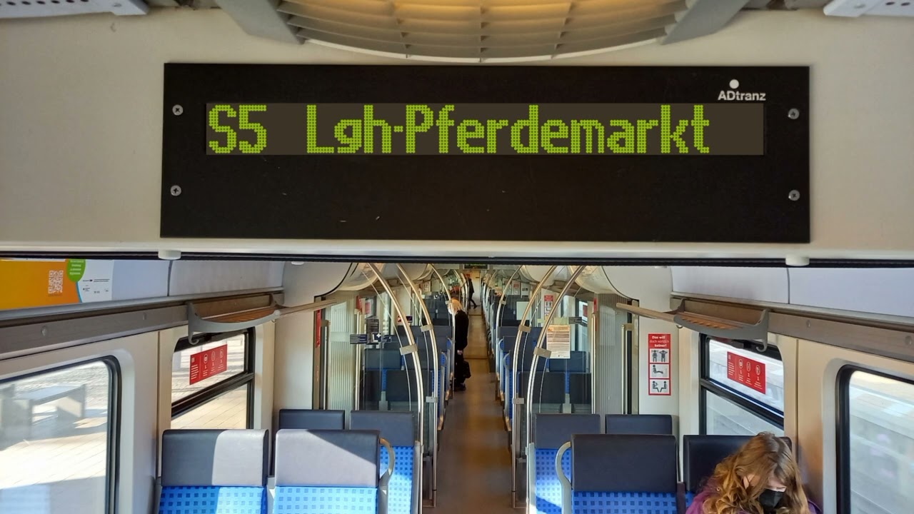S Bahn Hannover - Ansagen der S5 (Nord)