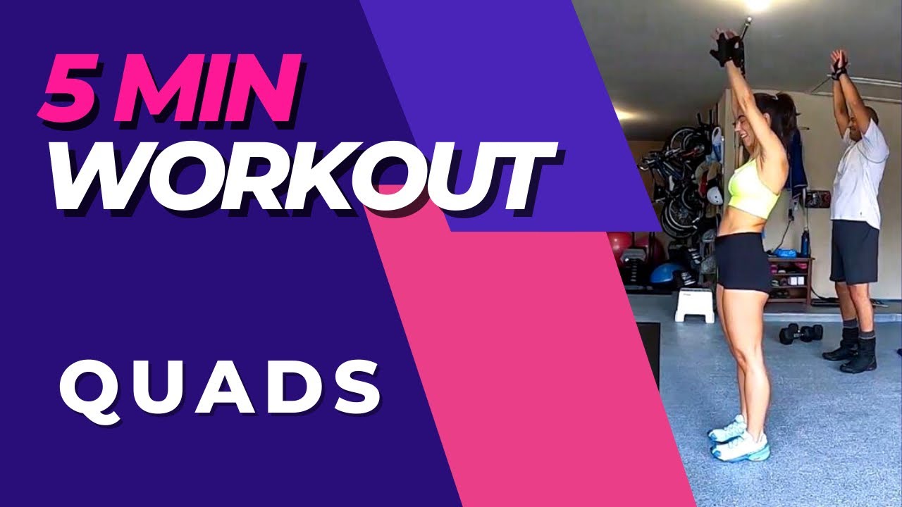5 min Workout - Only Quads - YouTube