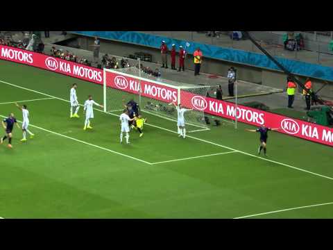 Spanje - Nederland 1-5 WK 2014 Jack van Gelder wordt helemaal gek!!! (Frits Vink)