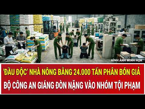 'Poisoning' farmers with 24,000 tons of fake fertilizer, Ministry of Public Security strikes a he...