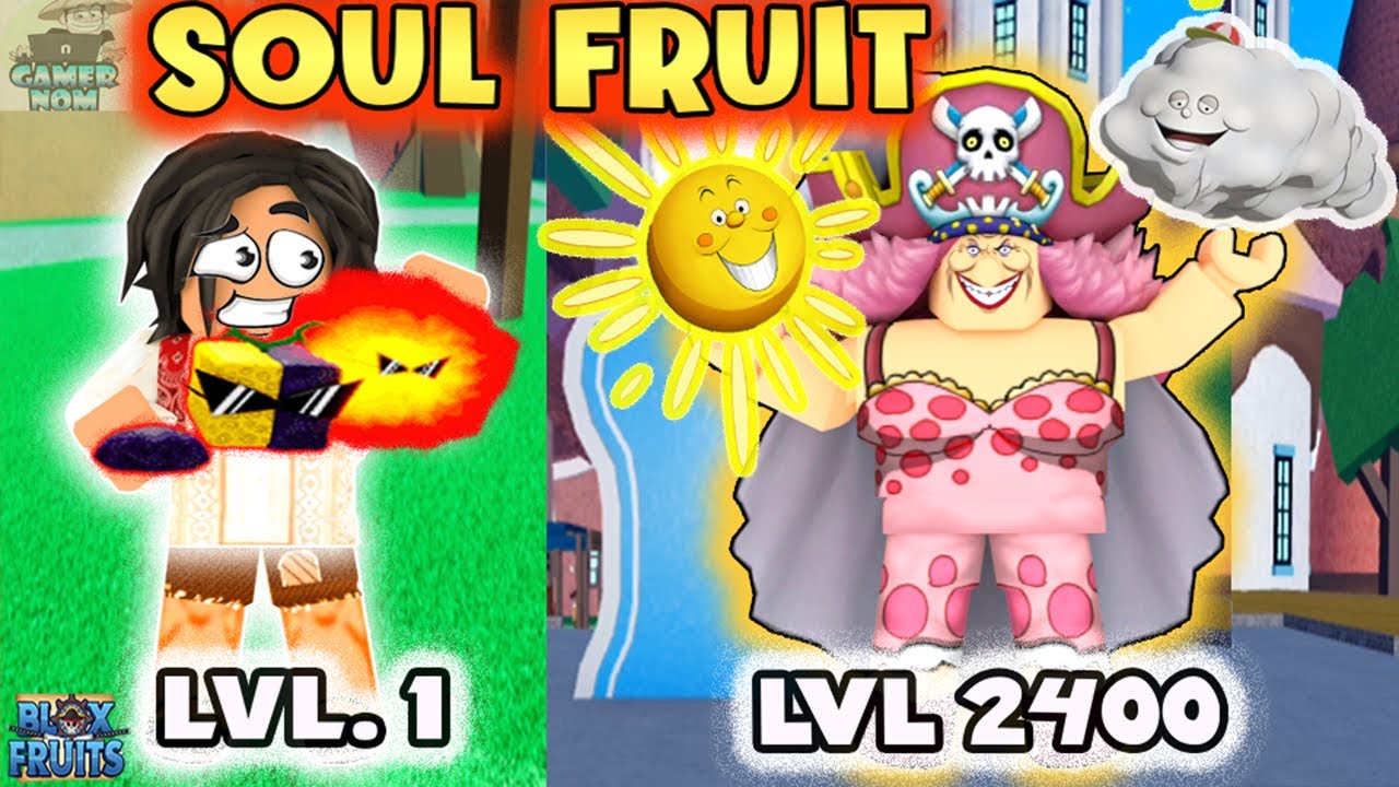 Noob to Max Using Mythical Soul Fruit in Bloxfruits 