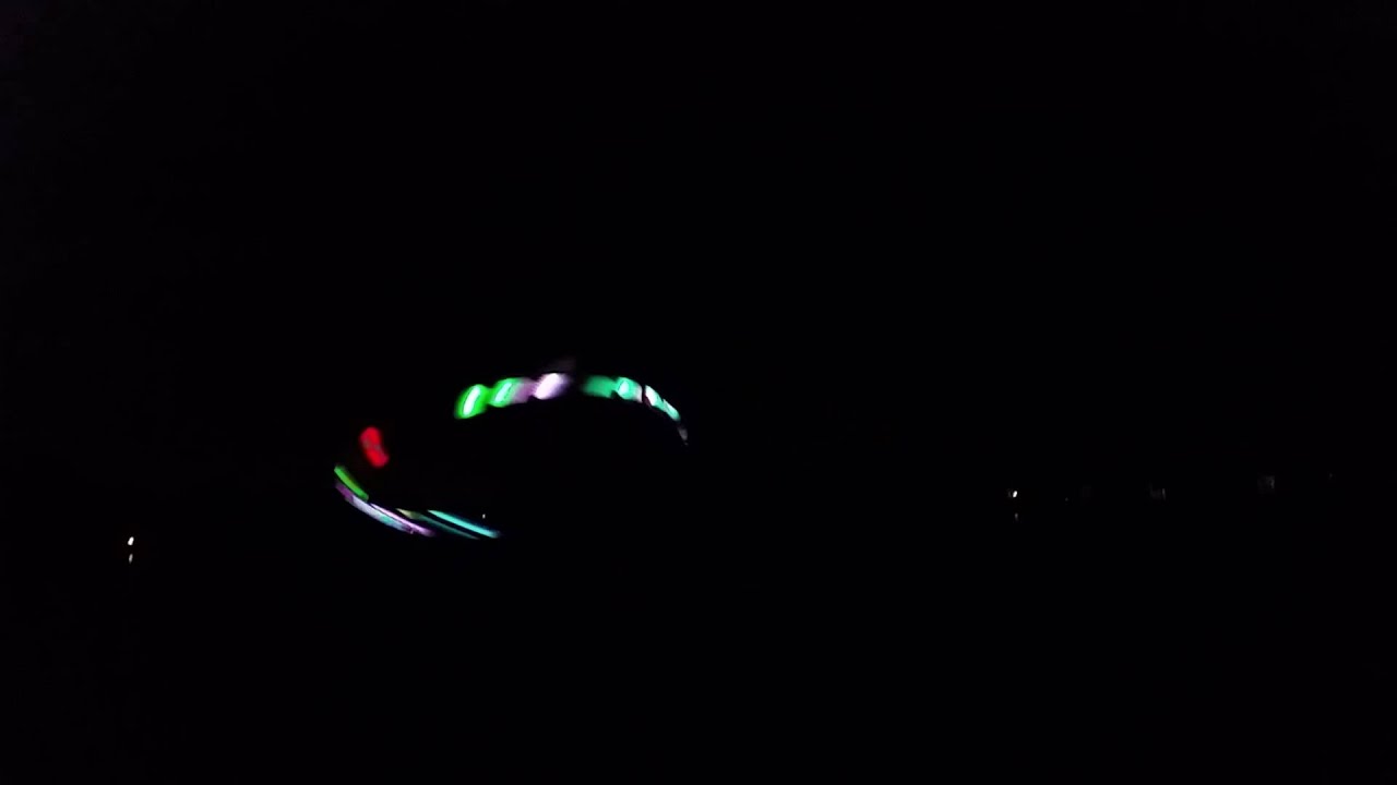 Multi-color changing LED Hoop