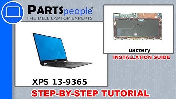 Dell XPS 13-9365 (P71G001) Battery How-To Video Tutorial