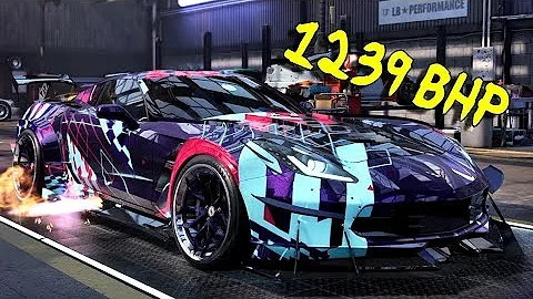 Need for Speed Heat - 1239 BHP Chevrolet Corvette Grand Sport K.S 2017 - Tuning & Customization Car