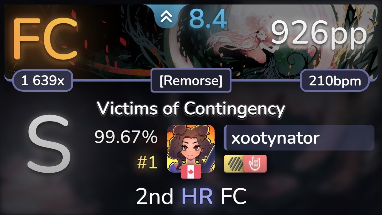 8.4⭐ xootynator | EPICA - Victims of Contingency [Remorse] +HDHR 99.67% ...