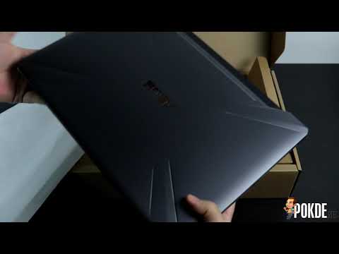 ASUS TUF Gaming FX505 Gaming Laptop Unboxing