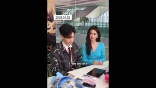 Big brother, she is so fun just like you ..😁😍 #luoyunxi #罗云熙 #bailu  #cdrama #tteotm