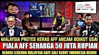 MALAYSIA SALAHKAN INDONESIA.! TAK TERIMA HADIAH PIALA AFF SEDIKIT BUNTUT SPONSOR KABUR KE INDONESIA