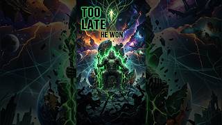 Too LATE  he already won 😳 #marvel #doctordoom #loki #secretwars #multiverse #mcu #marveltheory #fyp