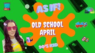 🌈 🐍Old School April Announcement! Nostalgia 80s/90s/00s Mega Readathon Event! 🐍🌈