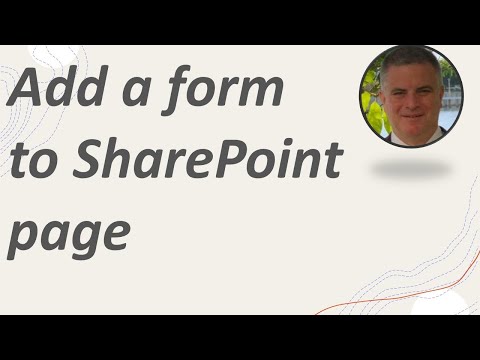 How to add a Form to a SharePoint online page