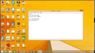 Create Log on Notepad