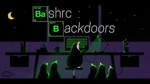 .Bashrc Backdoors - NeroTeam Security Labs