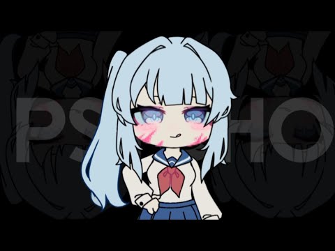 Pretty Little Psycho meme gacha + art ft. Oc