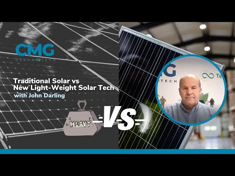 Traditional Solar vs New Light Weight Solar Tech