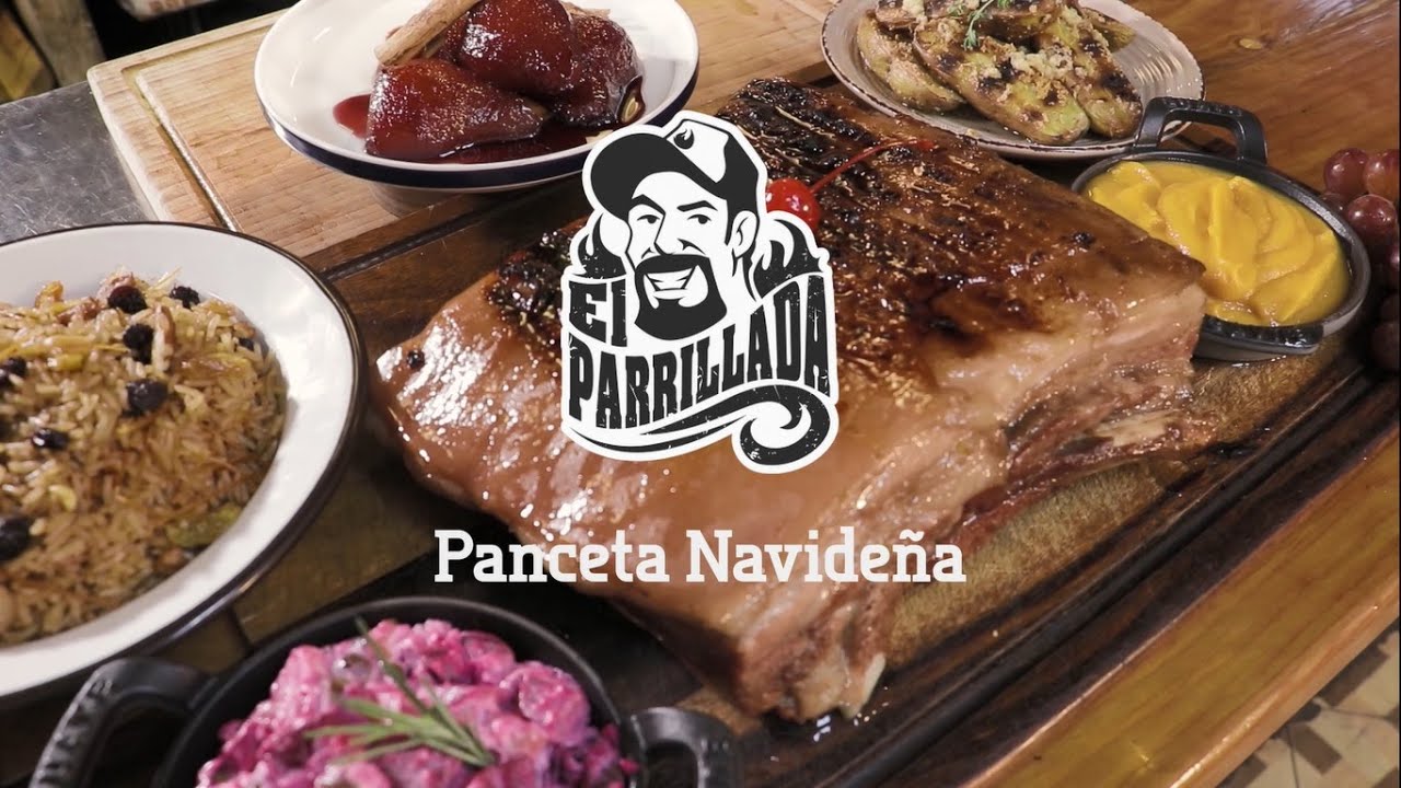 Panceta Navideña en El Parrillada