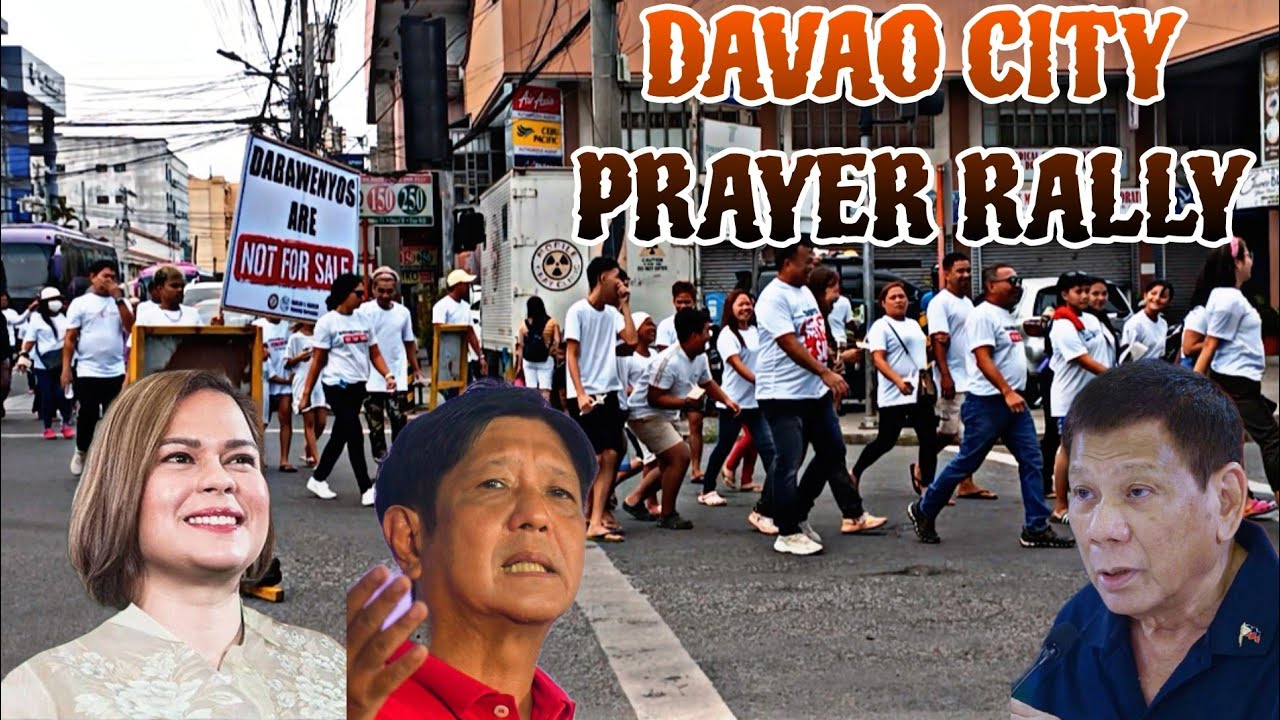 Davao City Prayer rally mga Preparasyon at Kaganapan ngayong araw #DDS ...